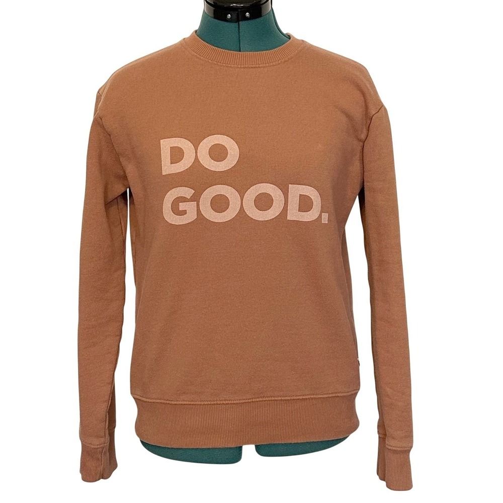 Cotopaxi Sweatshirt Womens XS Pink Orange Do Good Crewneck‎ Fleece Pullover